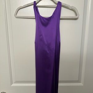 Purple LouLou Studio twisted midi/maxi dress